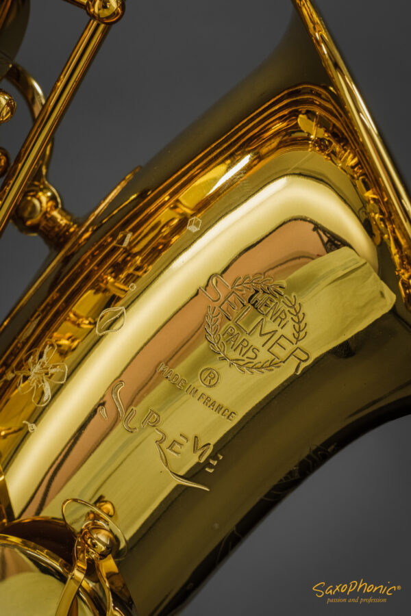 Alto Saxophone SELMER Paris Supreme gold lackiert lacquer