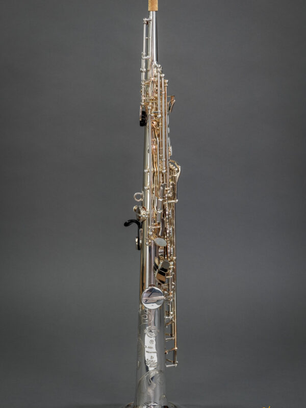 Soprano Saxophone SELMER Paris versilbert silver-plated gebraucht used neuwertig mint 494xxx