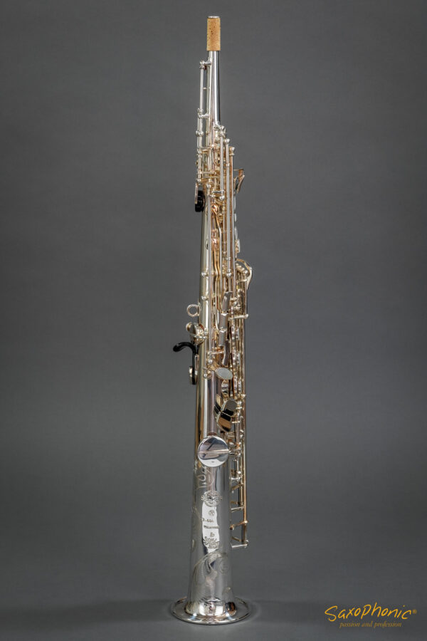Soprano Saxophone SELMER Paris versilbert silver-plated gebraucht used neuwertig mint 494xxx