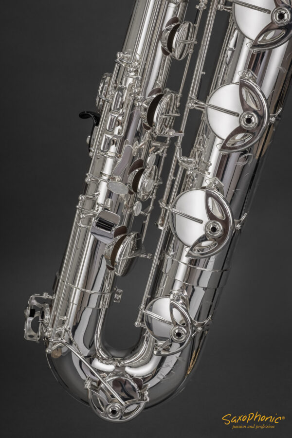 Baritone Saxophone SELMER Paris Super Action 80 II versilbert silver-plated Gravur engraving 843xxx