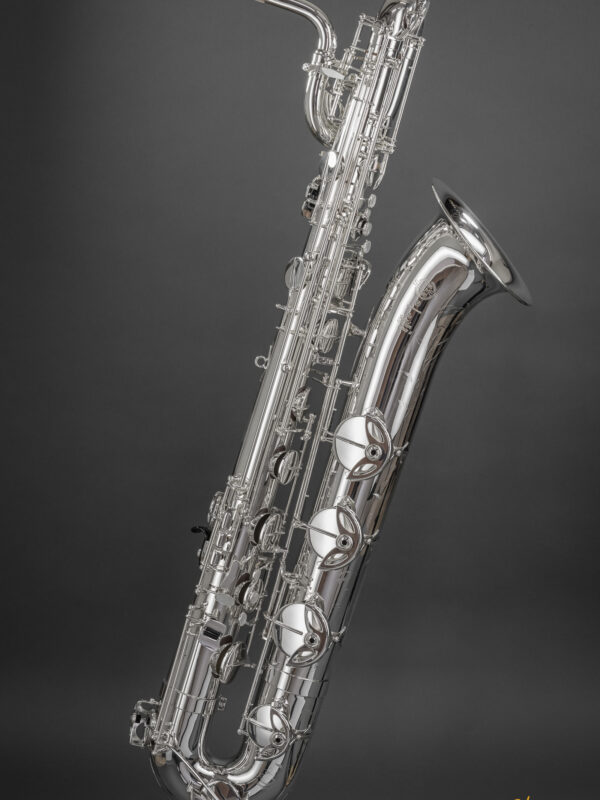 Baritone Saxophone SELMER Paris Super Action 80 II versilbert silver-plated Gravur engraving 843xxx