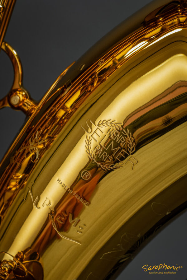 Tenor Saxophone Henri SELMER Paris Supreme dark gold lacquer dunkel gold lackiert 843xxx