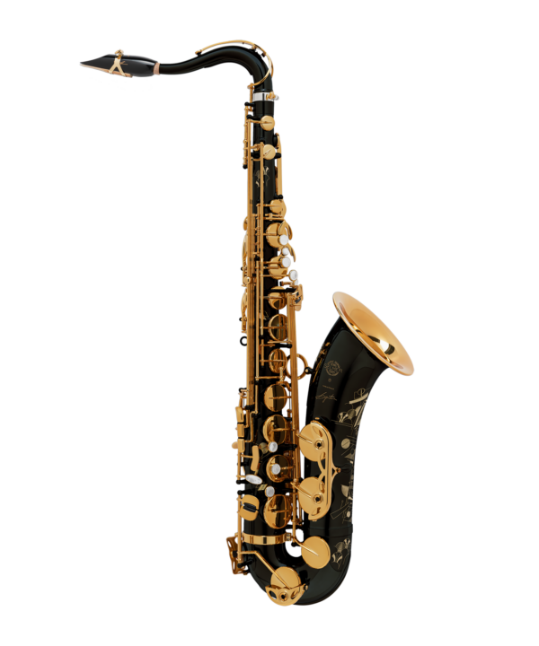 Tenor Saxophone SELMER Paris Signature schwarz-gold black-gold engraving Gravur
