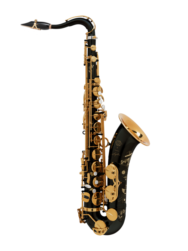 Tenor Saxophone SELMER Paris Signature schwarz-gold black-gold engraving Gravur