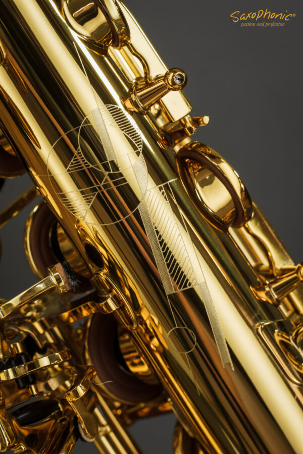 Alto Saxophone SELMER Signature dunkler Goldlack gold lacquer Art Deco Gravur engraving
