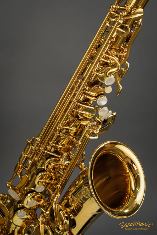 Alto Saxophone SELMER Signature dunkler Goldlack gold lacquer Art Deco Gravur engraving