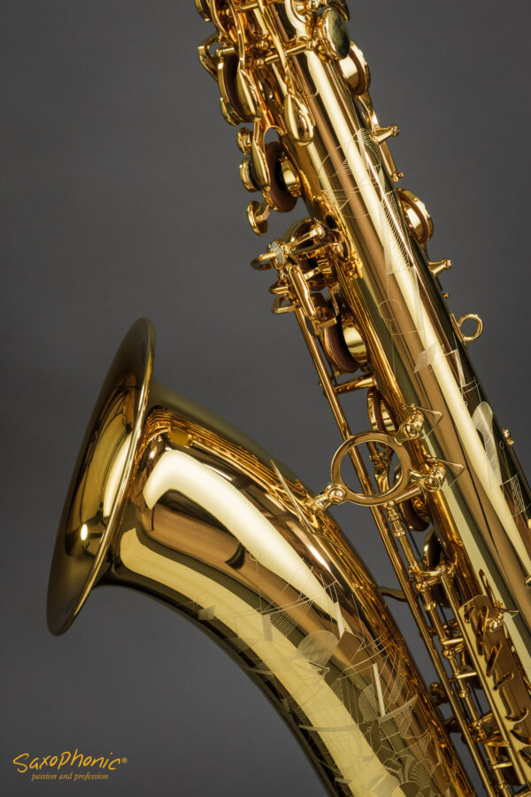 Tenor Saxophone SELMER Paris Signature dark gold lacquer dunkler Goldlack Art Deco Gravur engraving