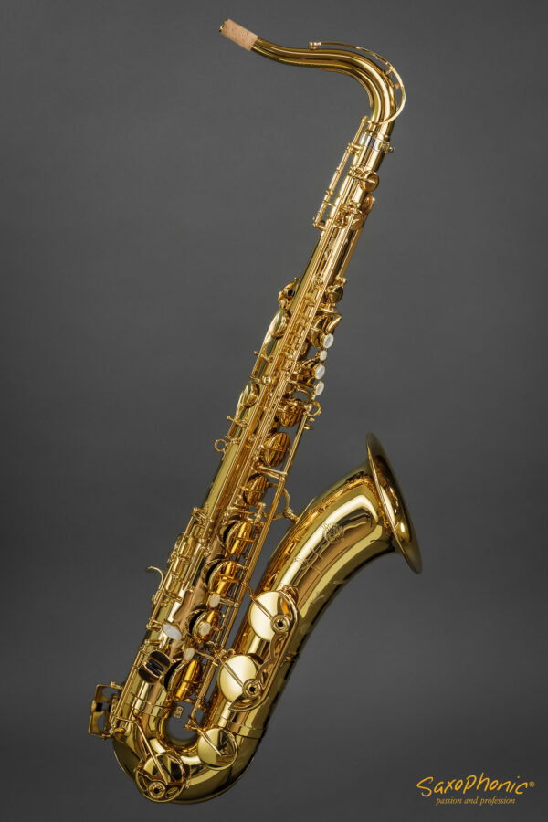 Tenor Saxophone SELMER Paris Signature dark gold lacquer dunkler Goldlack Art Deco Gravur engraving