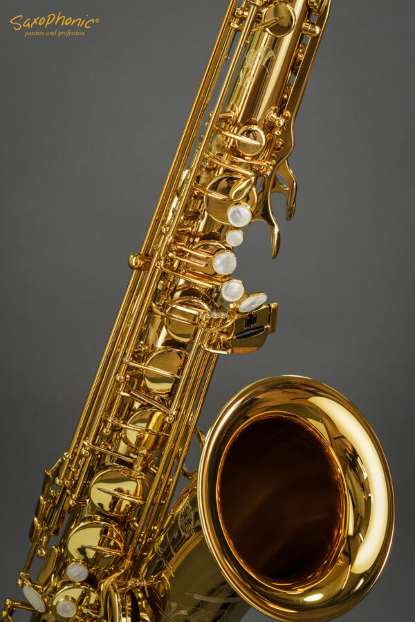 Tenor Saxophone SELMER Paris Signature dark gold lacquer dunkler Goldlack Art Deco Gravur engraving
