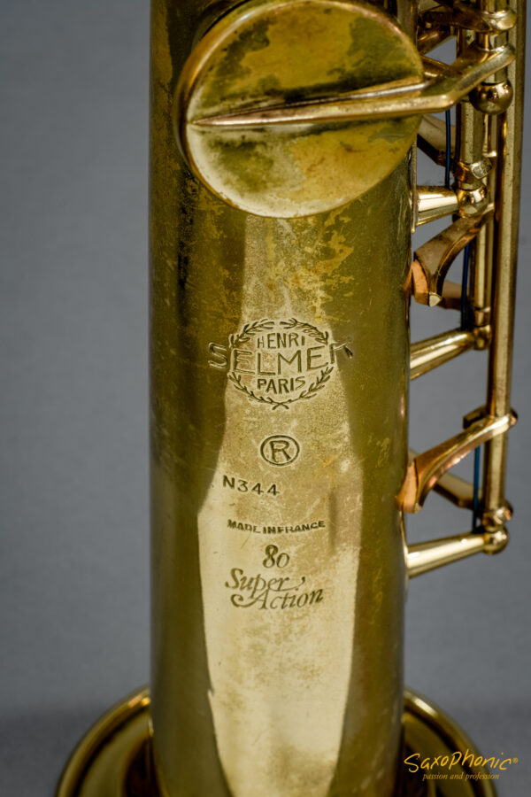 Soprano Saxophone SELMER Paris Super Action 1. Serie first series overhauled überholt 344