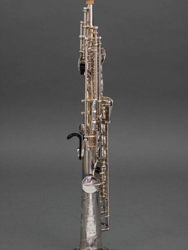Sopranino Saxophone SELMER Paris Super Action 80 II versilbert silver-plated engraving Gravur 1st hand 1. Hand #516557