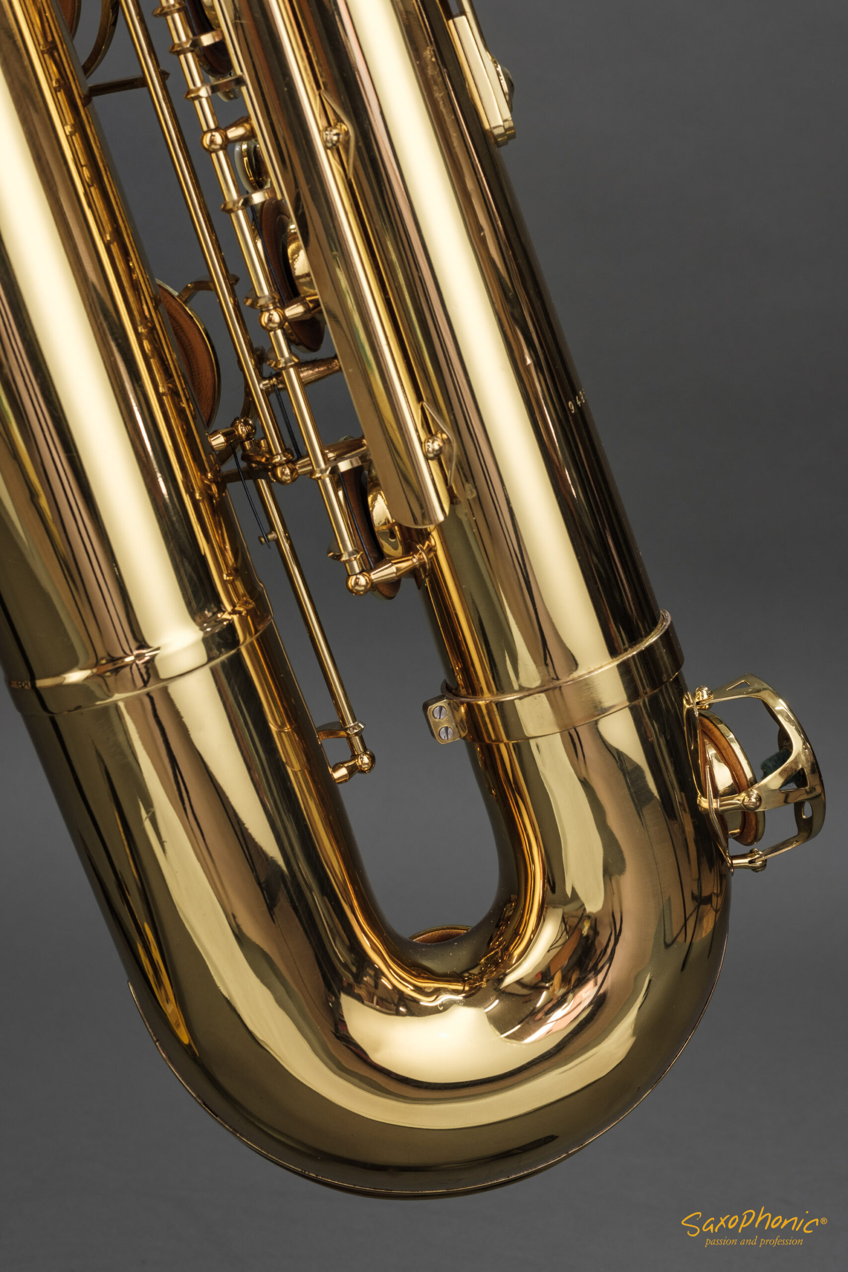 94XXX Baritone Saxophone Hammerschmidt low-A tief-A high F# hoch-F# used gebraucht top condition Top-Zustand #94861