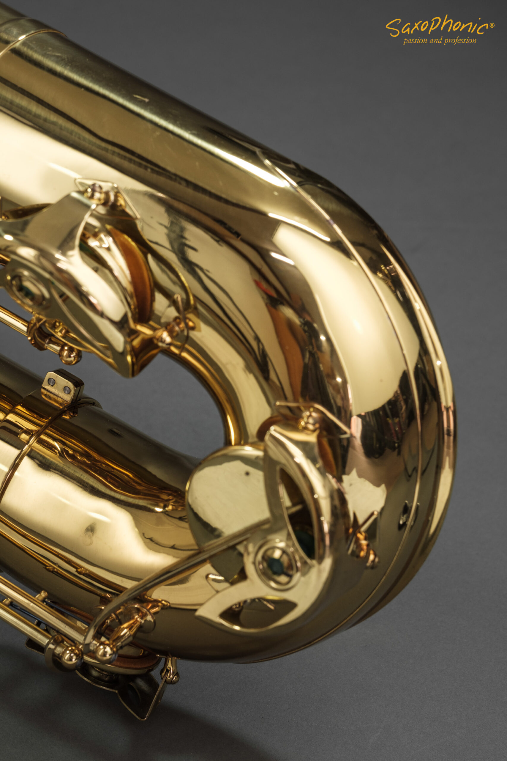 94XXX Baritone Saxophone Hammerschmidt low-A tief-A high F# hoch-F# used gebraucht top condition Top-Zustand #94861