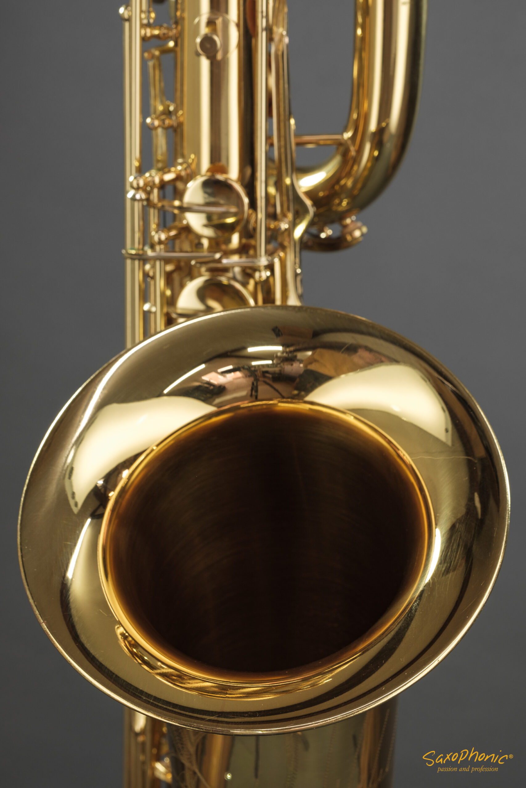94XXX Baritone Saxophone Hammerschmidt low-A tief-A high F# hoch-F# used gebraucht top condition Top-Zustand #94861